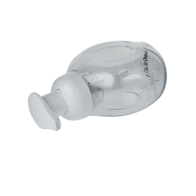 Garrafa PET de plástico de formato especial de 250ml com bomba de sabão de espuma