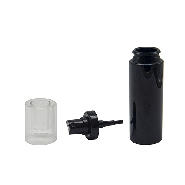 Garrafa plástica de 60ml 100ml 120ml 150m com pulverizador de névoa e tampa