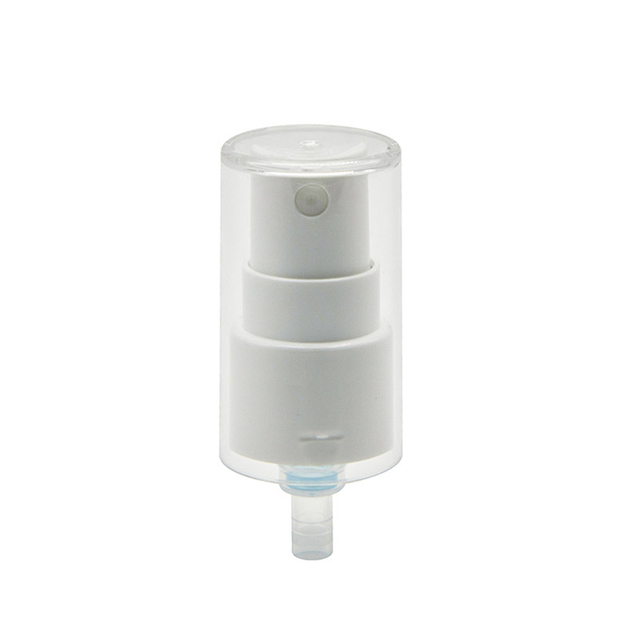 Pulverizador de névoa fina de plástico branco com tampa